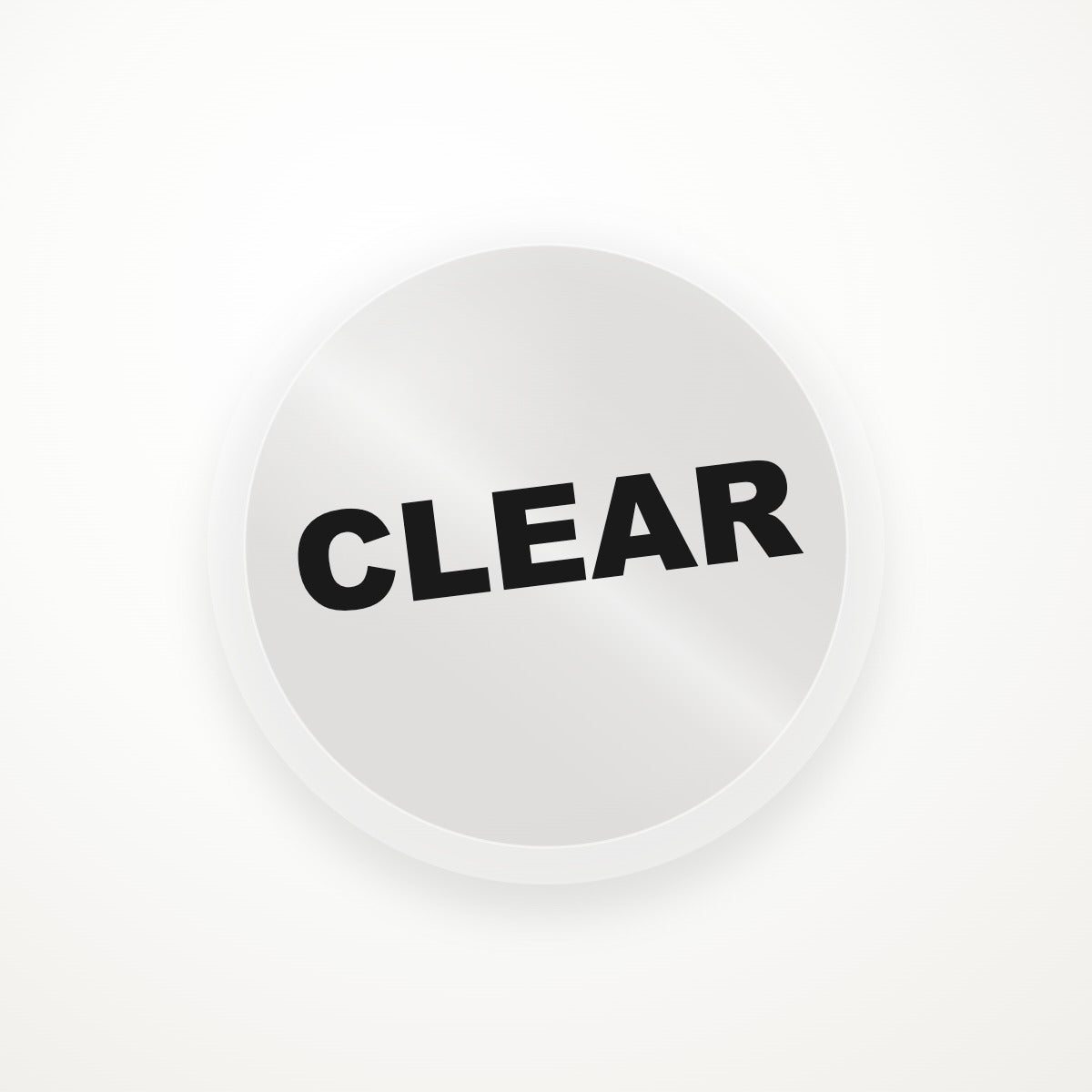 Clear Sticker