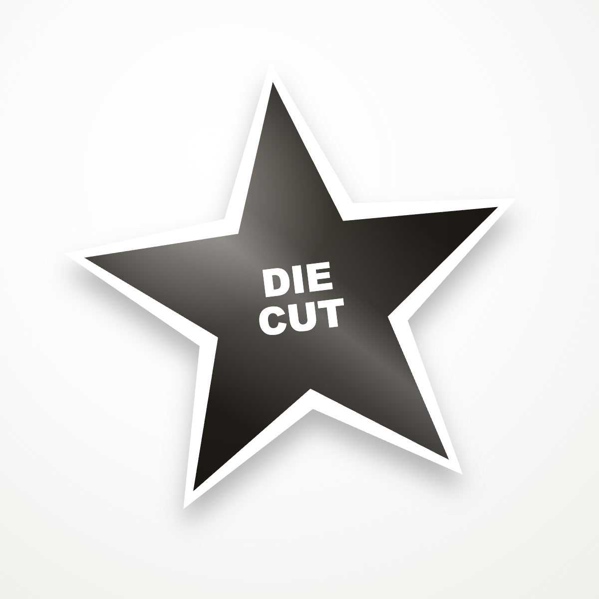 Die Cut Sticker Place Holder
