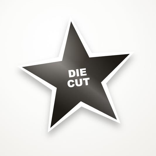 Die Cut Sticker Place Holder